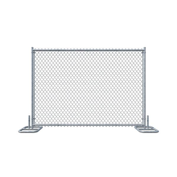 temporary panel fencing can be used for crowd control, construction sites, events, and even as a temporary barrier around a residential property